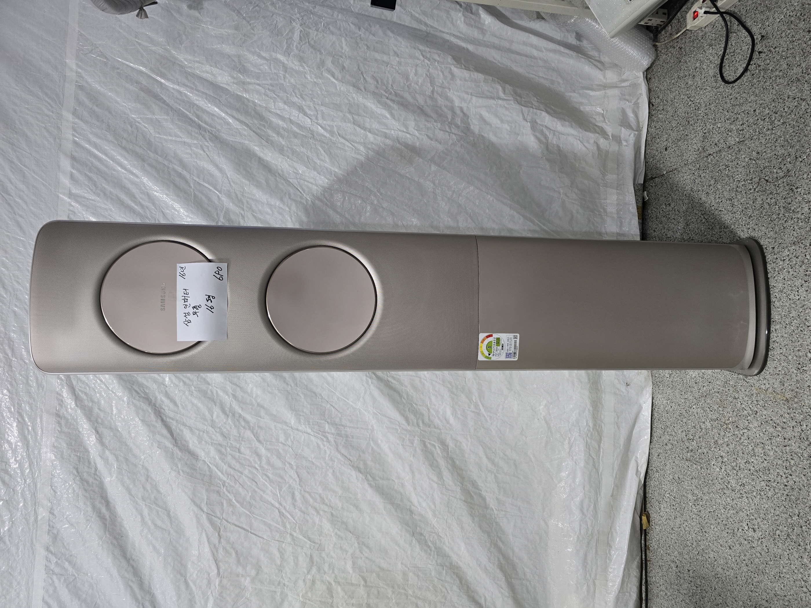 3189번 삼성 인버터 무풍 스탠드 에어컨 16평 17년