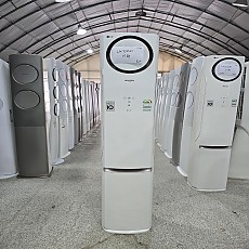 0052번 LG 인버터 스탠드 에어컨 17평 17년